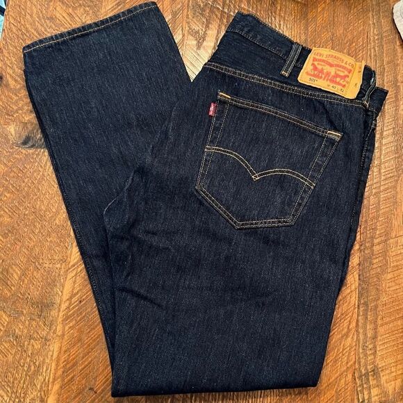 LEVI’S 501 Original Button Fly Jeans 40 x 32 *NEW* - Picture 2 of 10
